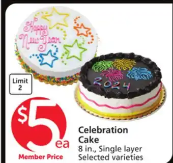 Vons Celebration cake offer