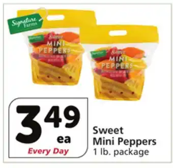 Vons Sweet mini peppers offer