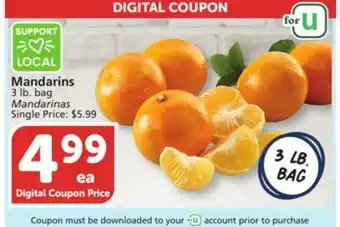 Vons Mandarins offer