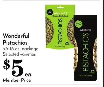 Pavilions Wonderful pistachios offer