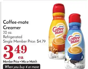 Pavilions Coffee-mate creamer offer