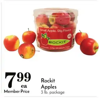 Pavilions Rockit apples offer