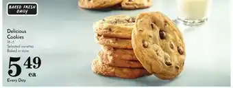Pavilions Delicious cookies offer