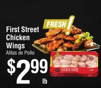Smart & Final First street chicken wings offer