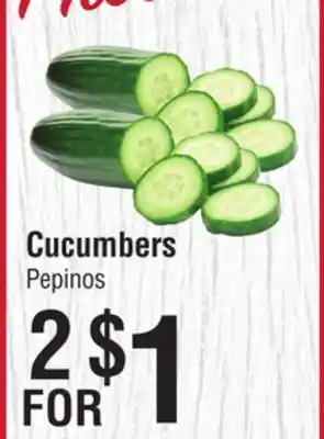 Smart & Final Cucumbers offer