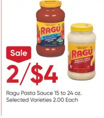 Stater Bros Ragu pasta sauce offer