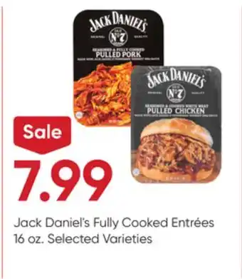 Stater Bros Jack daniel's fully cooked entrées offer