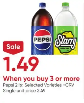 Stater Bros Pepsi offer