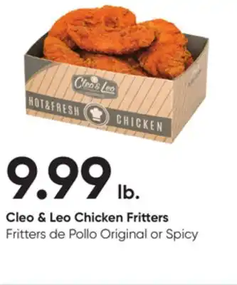 Stater Bros Cleo & leo chicken fritters offer