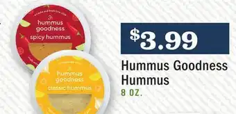 Heinen's Hummus goodness hummus offer