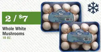 Heinen's Whole white mushrooms offer