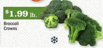 Heinen's Broccoli crowns offer
