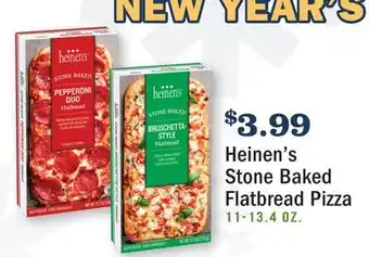 Heinen's Heinen's stone baked flatbread pizza offer