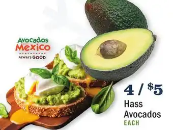 Heinen's Hass avocados offer