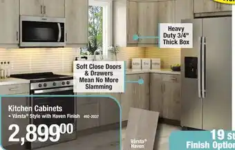 Menards Kitchen cabinets offer