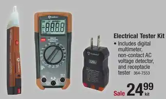 Menards Electrical tester kit offer