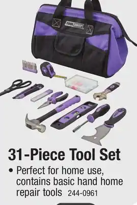 Menards 31-piece tool set offer