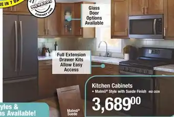 Menards Kitchen cabinets offer