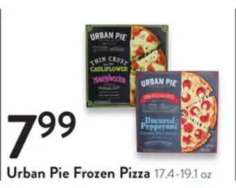 Fresh Thyme Urban pie frozen pizza offer