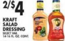 Pioneer Supermarkets Kraft Salad Dressing offer