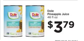 Food 4 Less Dole pineapple juice offer