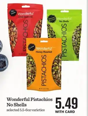 Mariano's Wonderful pistachios no shells offer