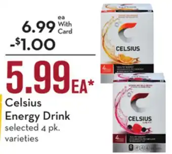 Mariano's Celsius energy drink offer