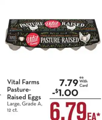 Mariano's Vital farms pasture-raised eggs offer