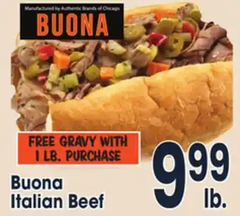 Jewel-Osco Buona italian beef offer