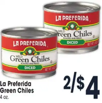 Jewel-Osco La preferida green chiles offer