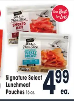 Jewel-Osco Signature select lunchmeat offer