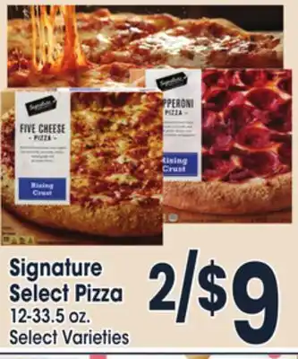 Jewel-Osco Signature select pizza offer