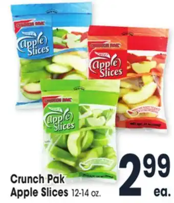 Jewel-Osco Crunch pak apple slices offer