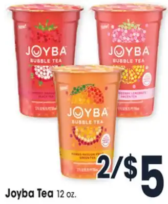 Jewel-Osco Joyba tea offer