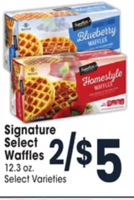 Jewel-Osco Signature select waffles offer