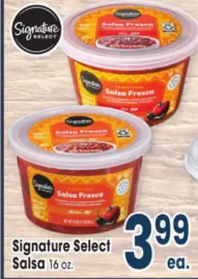 Jewel-Osco Signature select salsa offer