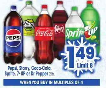 Jewel-Osco Pepsi, starry, coca-cola, sprite, 7•up or dr pepper offer