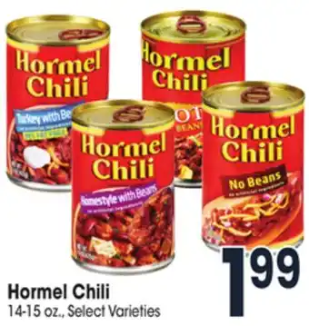 Jewel-Osco Hormel chili offer