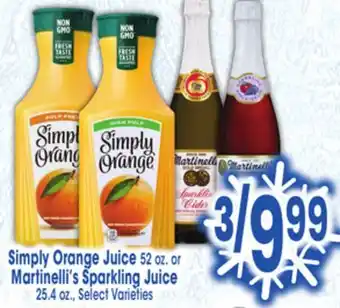Jewel-Osco Simply orange juice offer