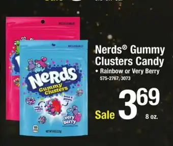 Menards Nerds gummy clusters candy offer