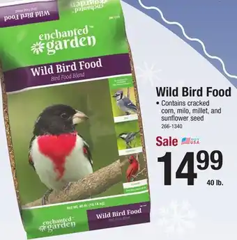 Menards Wild bird food offer