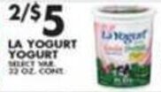 Pioneer Supermarkets La Yogurt Yogurt offer