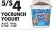 Pioneer Supermarkets Yocrunch Yogurt offer