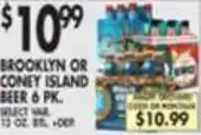 Pioneer Supermarkets Brooklyn Or Coney Island Beer offer