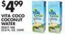 Pioneer Supermarkets Vita Coco Coconut Water offer