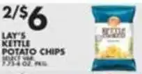 Pioneer Supermarkets Lay's Kettle Potato Chips offer