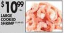 Pioneer Supermarkets Large Cooked Shrimp offer