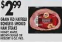 Pioneer Supermarkets Boneless Smoked Ham Steaks offer
