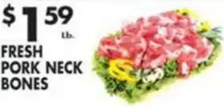 Pioneer Supermarkets Fresh Pork Neck Bones offer