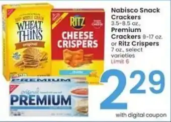 Albertsons Nabisco Snack Crackers offer